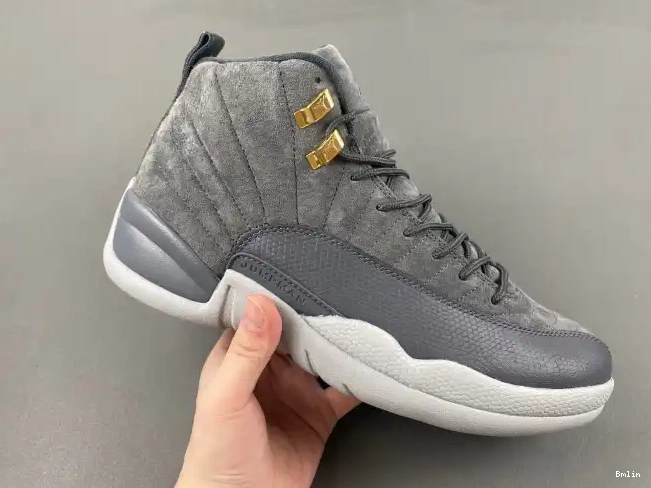 Boostmaster lin 130690-005 JORDAN AIR 12 RETRO mens GREY